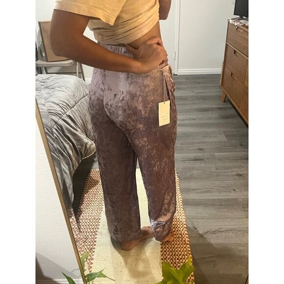 NWT Universal Thread Purple Boho Velvet Leggings - Picture 6 of 7